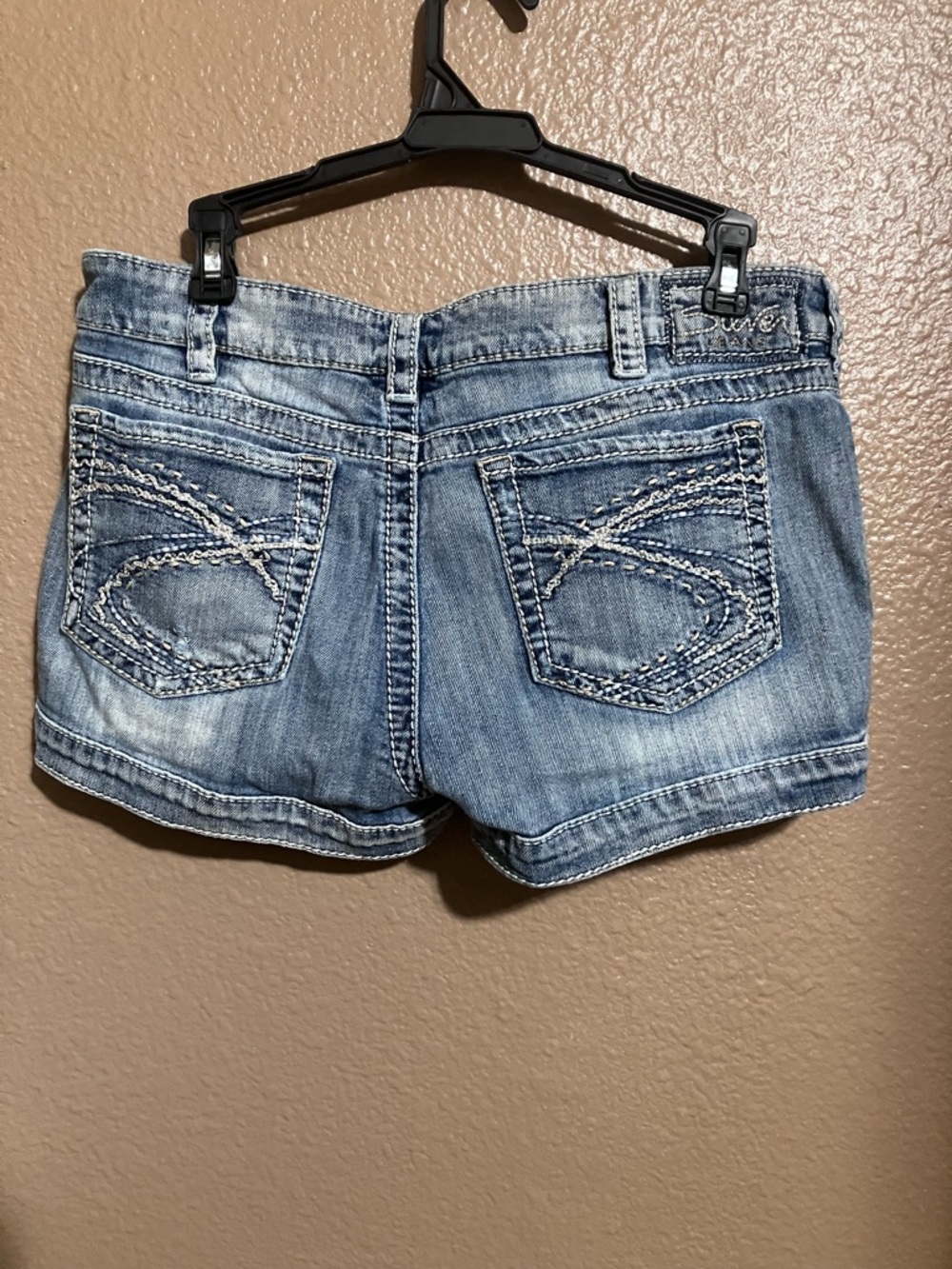 Silver Jeans Light Blue Denim Marti Short